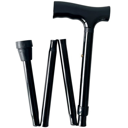 ML88592, MLE - Folding Walking Canes - Black, 