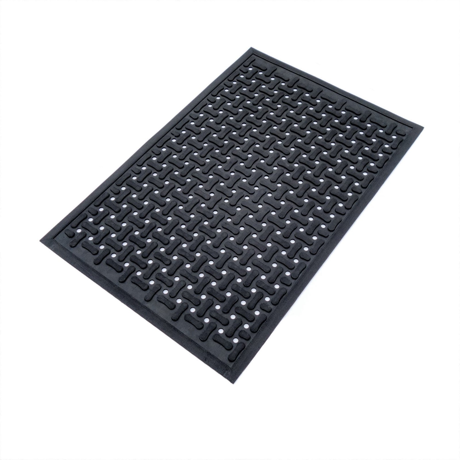 , Conni Outdoor Industrial Rubber Mat (Black), 